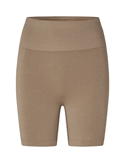 Honest Midwaist Shorts Functional Comfort - Nougat
