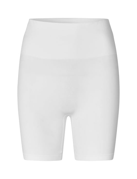 Honest Midwaist Shorts Functional Comfort- White