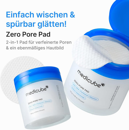 medicube Zero Pore Pad 2.0, 70 Pads