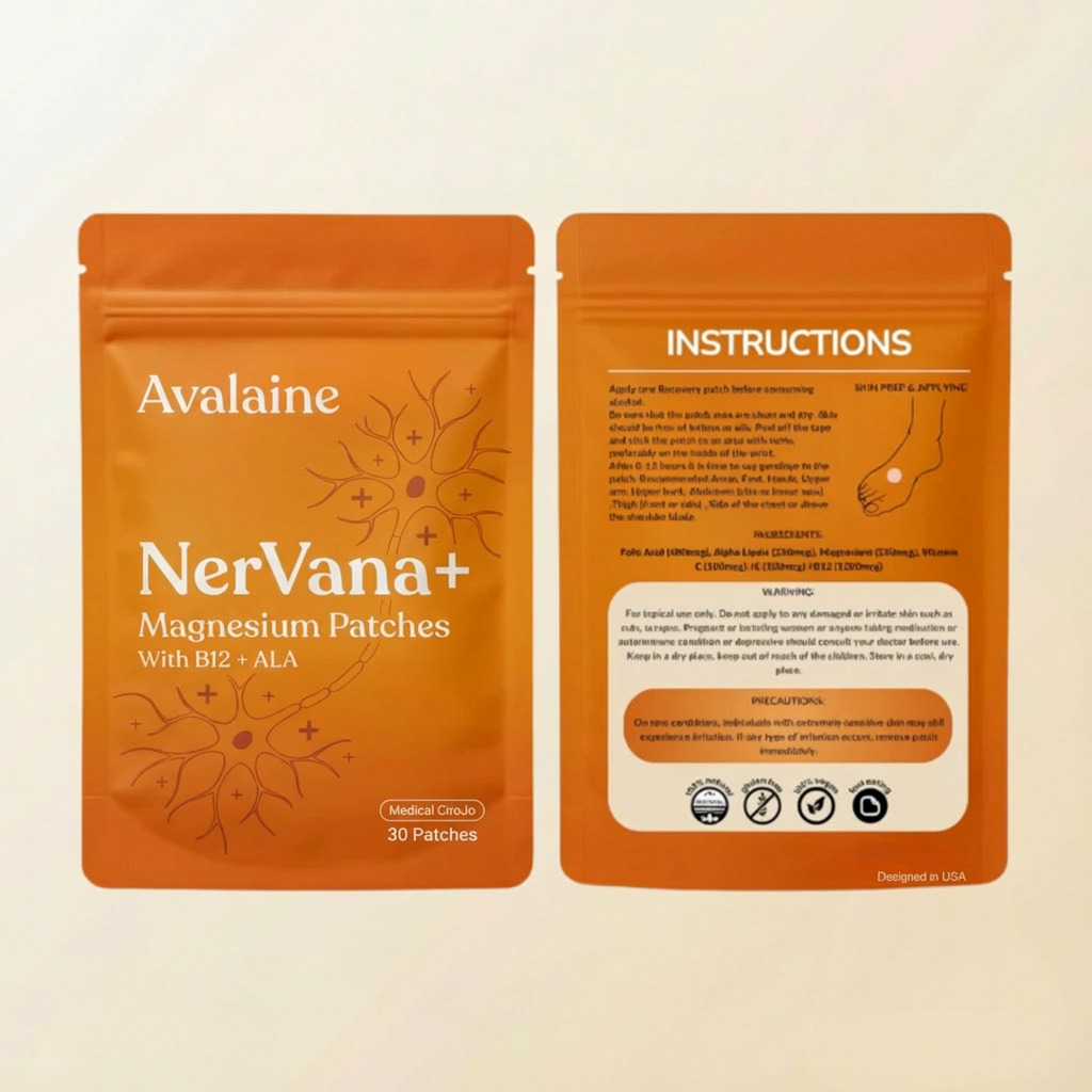 NervVana+® Magnesiumpflaster zur Nervenentlastung