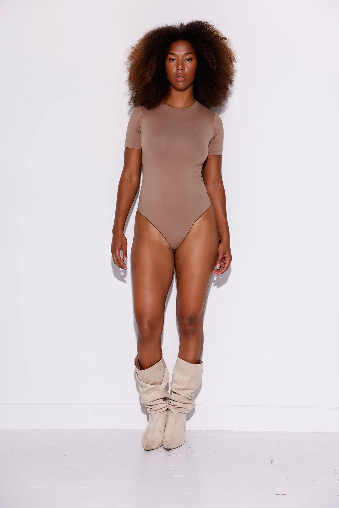 Fearless Bodystocking Functional Comfort-Nougat