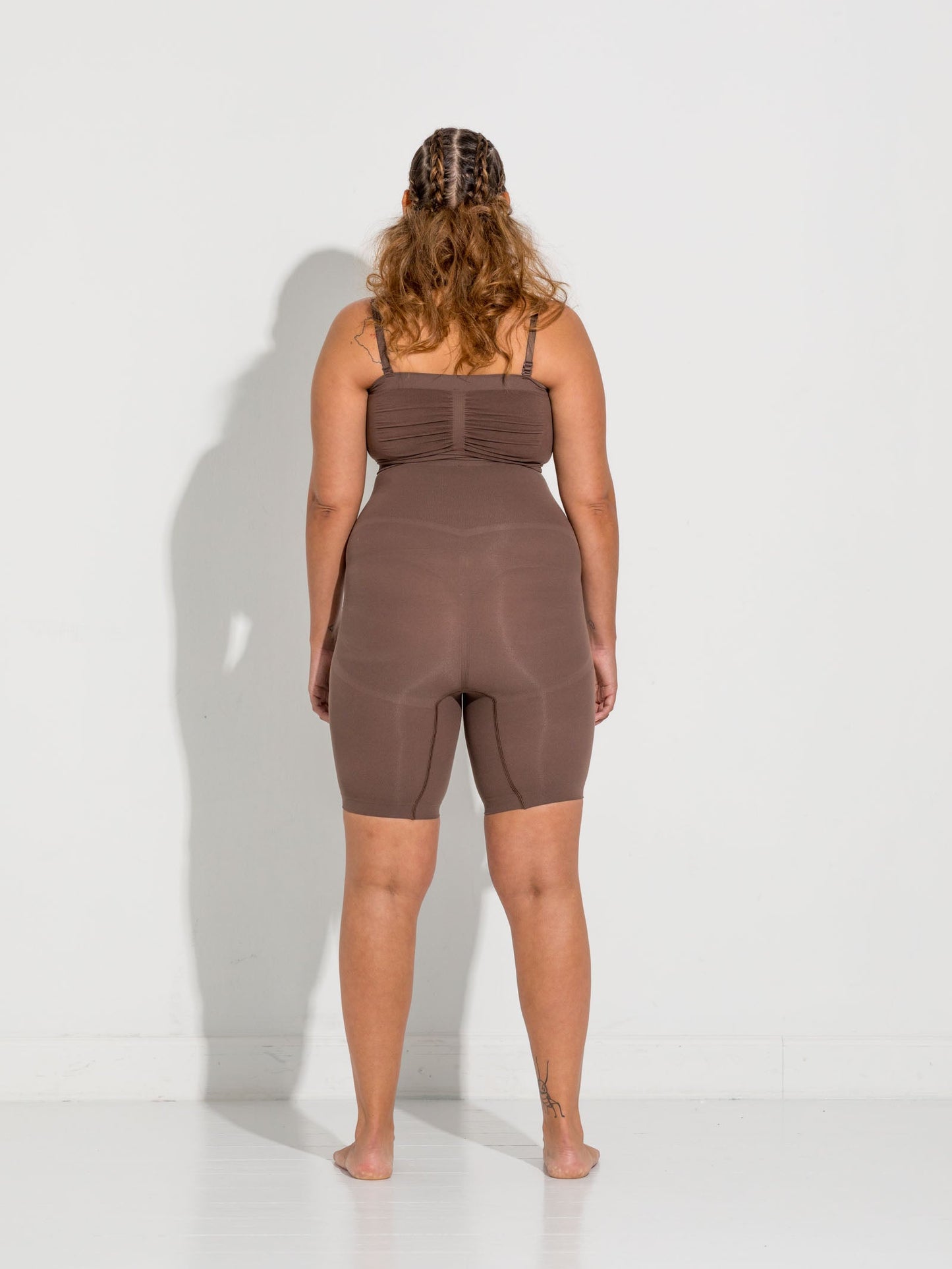 Alturra Highwaist Shaping Shorts - Chocolate