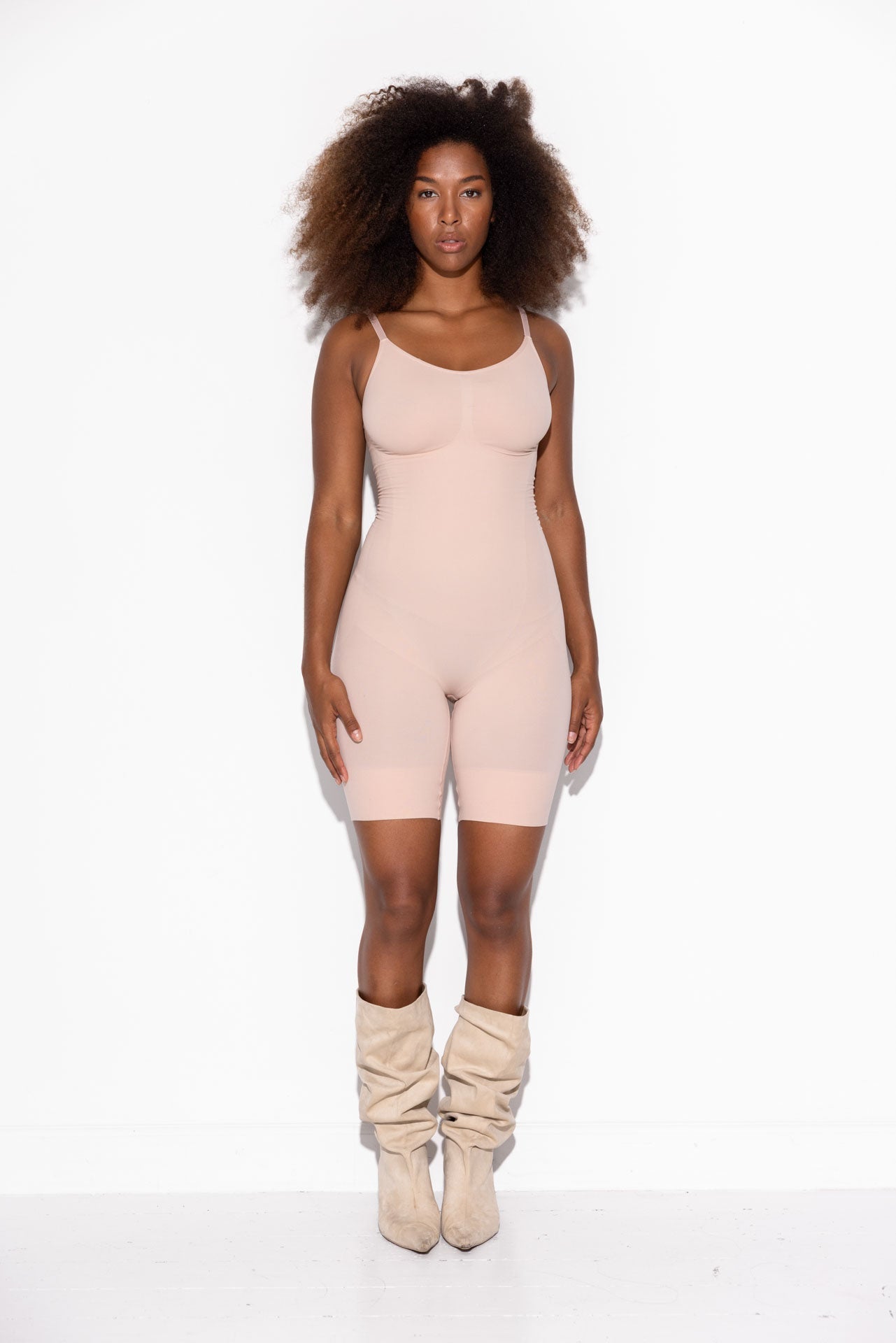 Honey Shaping Bodysuit - Dust Rose