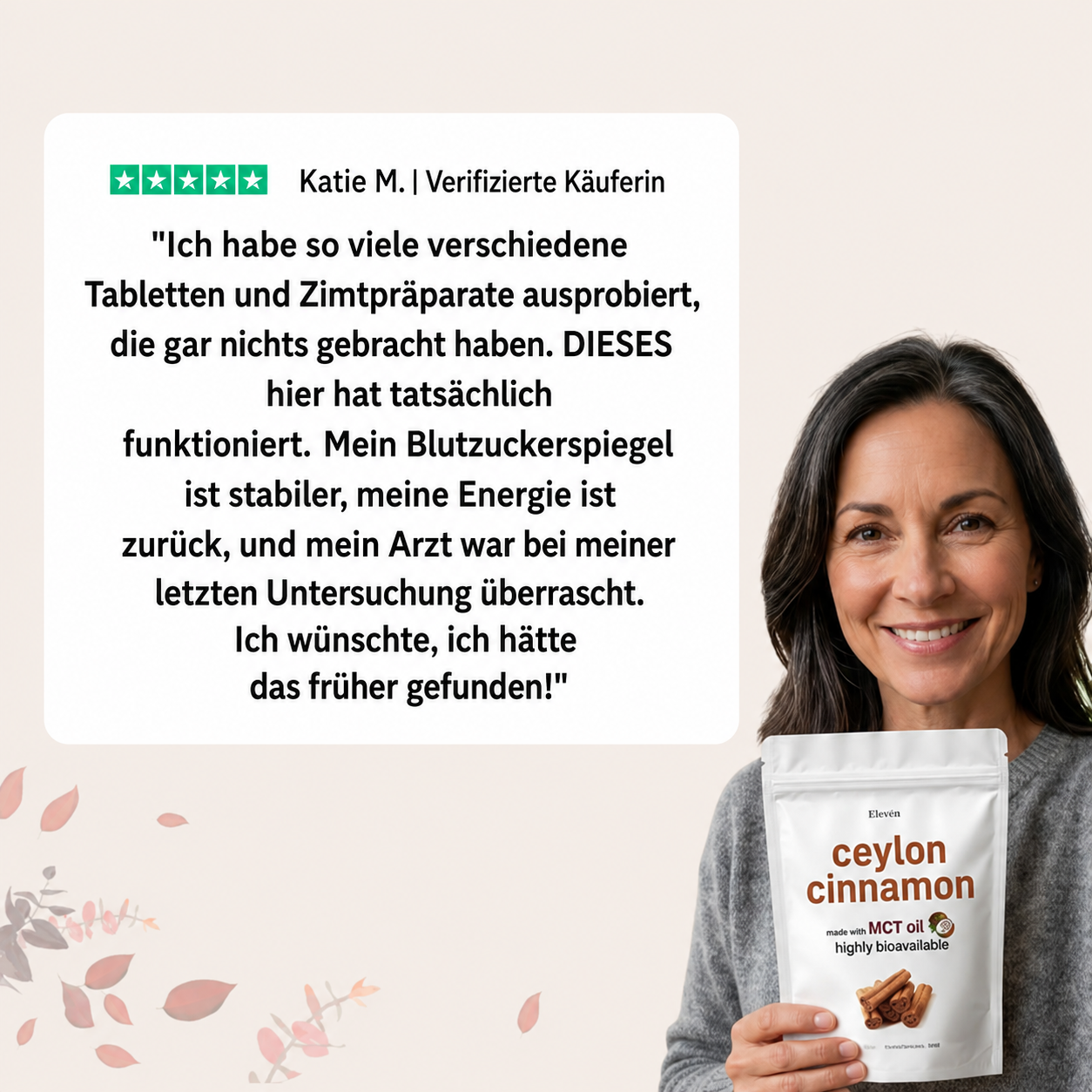 Eloritas Ceylon-Zimt-Weichkapseln