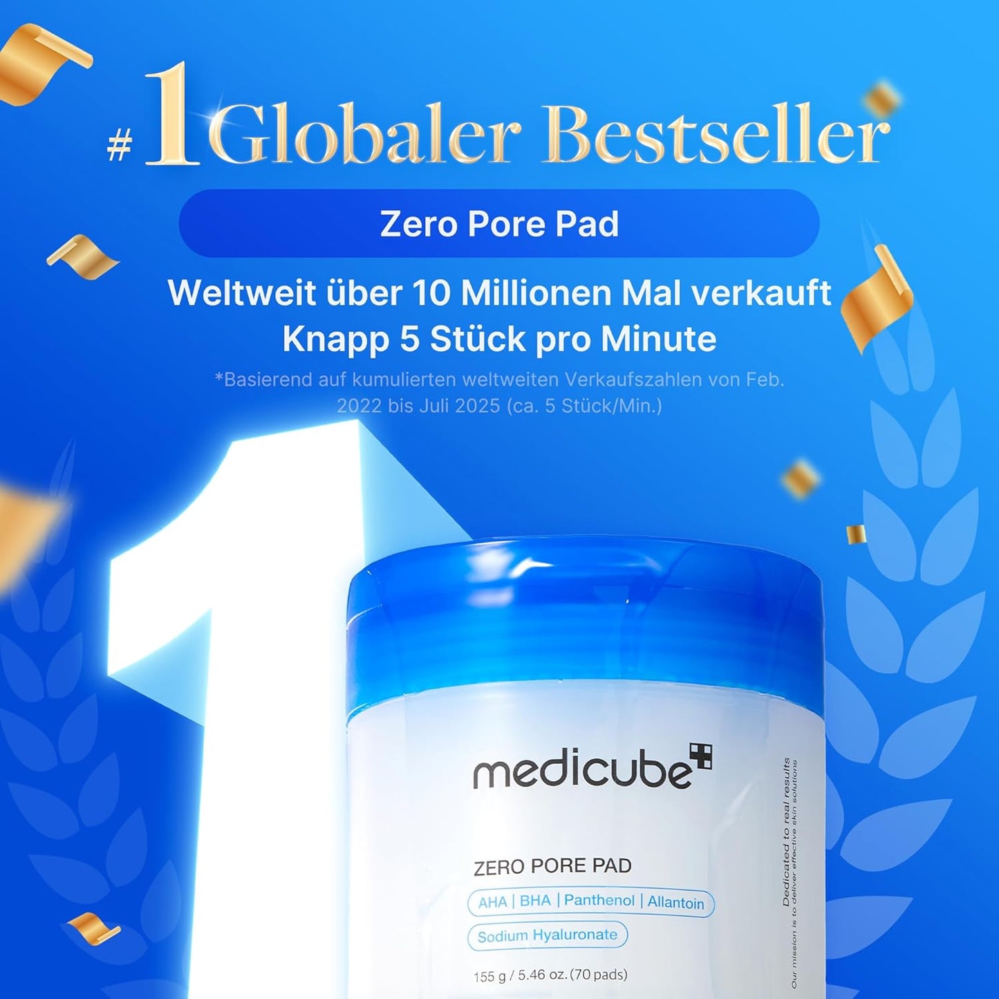 medicube Zero Pore Pad 2.0, 70 Pads