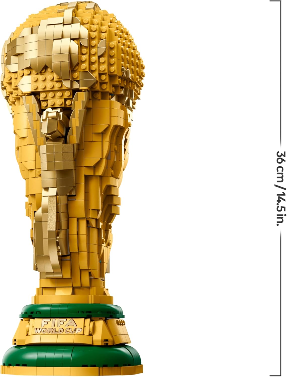 Editions Sports Offizieller Pokal der FIFA Fußball-Weltmeisterschaft - 3D DIY Modell mit sammelbarer Minifigur - Fußball Geschenk für Jungen & Mädchen ab 12 Jahren und Erwachsene Fans