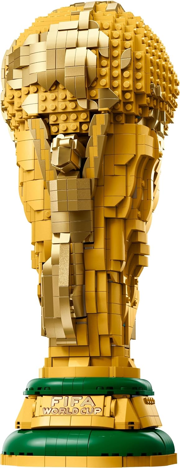 Editions Sports Offizieller Pokal der FIFA Fußball-Weltmeisterschaft - 3D DIY Modell mit sammelbarer Minifigur - Fußball Geschenk für Jungen & Mädchen ab 12 Jahren und Erwachsene Fans