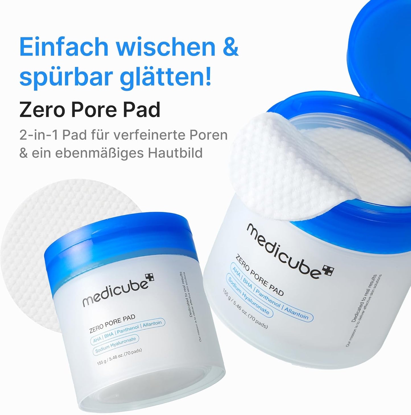 medicube Zero Pore Pad 2.0, 70 Pads