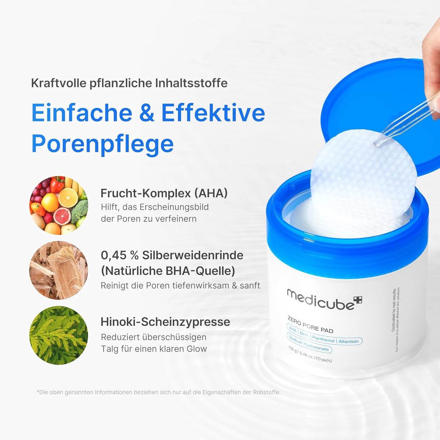 medicube Zero Pore Pad 2.0, 70 Pads