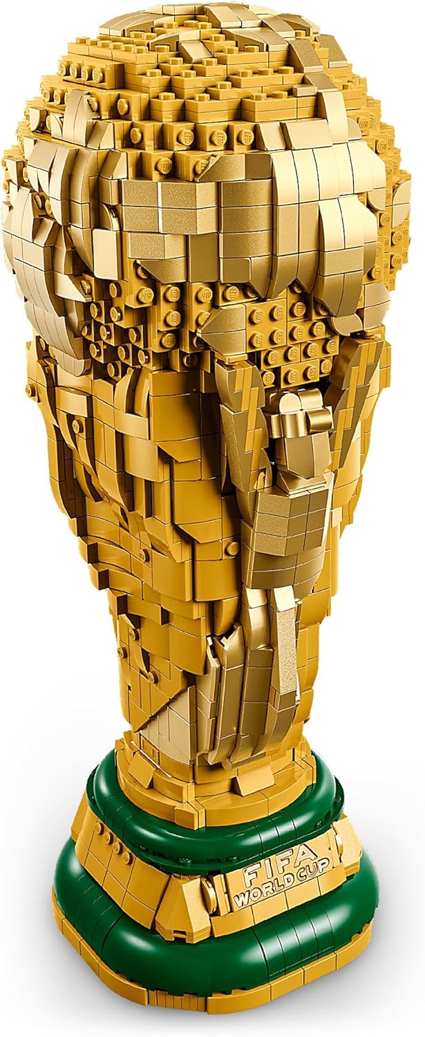 Editions Sports Offizieller Pokal der FIFA Fußball-Weltmeisterschaft - 3D DIY Modell mit sammelbarer Minifigur - Fußball Geschenk für Jungen & Mädchen ab 12 Jahren und Erwachsene Fans