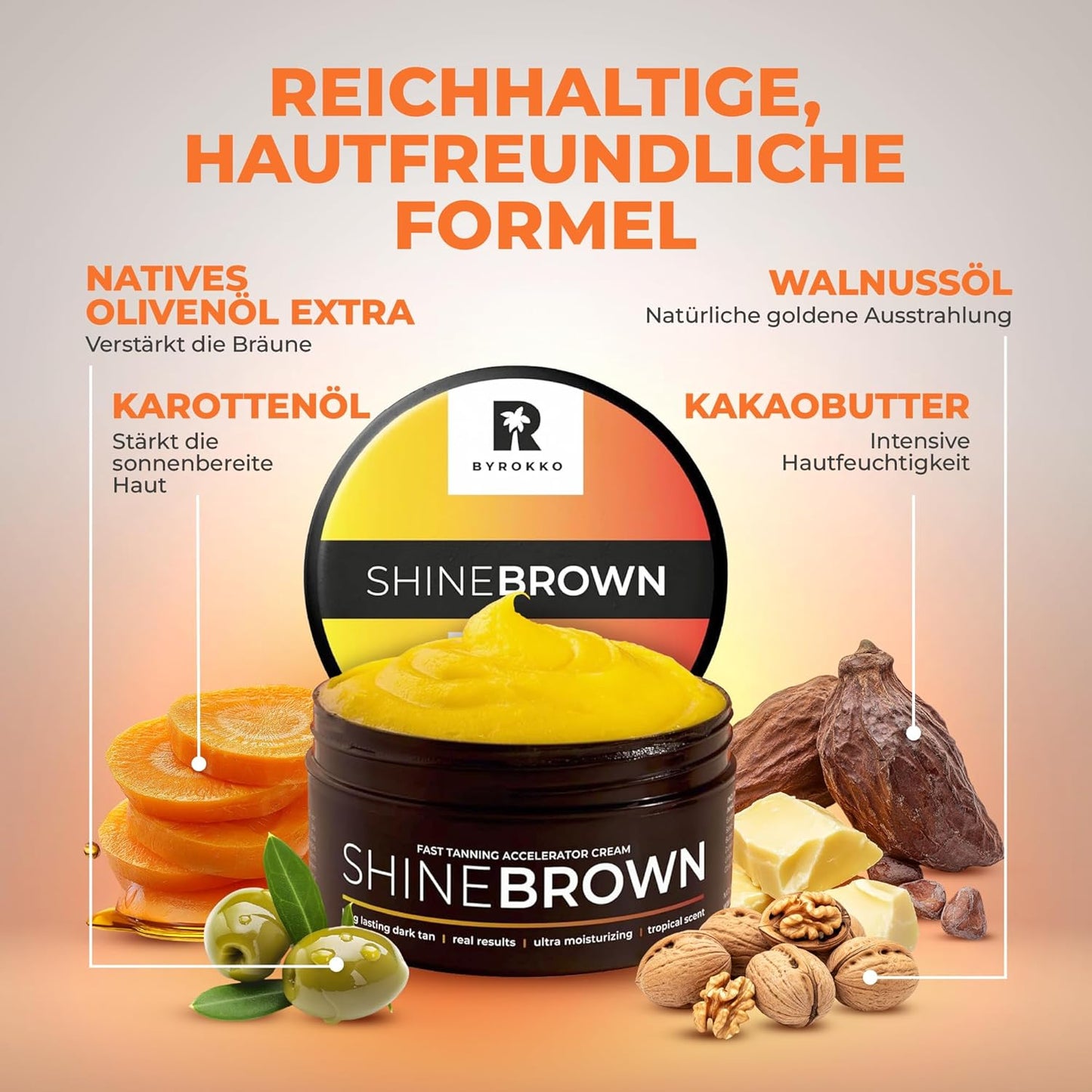 BYROKKO Shine Brown Bräunungsbeschleuniger 210 ml