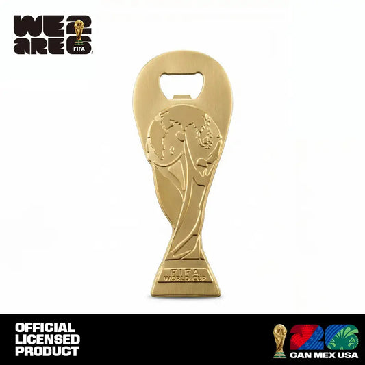 Offizieller magnetischer FIFA WM 2026 Flaschenöffner & Kühlschrankmagnet (2-in-1) aus Aluminiumlegierung
