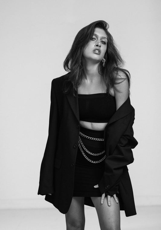 Second Skin High waist tube skirt