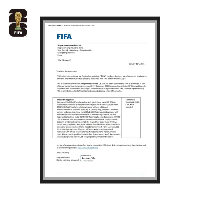 Offizielles FIFA WM 26 Goldgeprägtes klassisches Bierglas – Sammleredition summervibes Trinkbecher