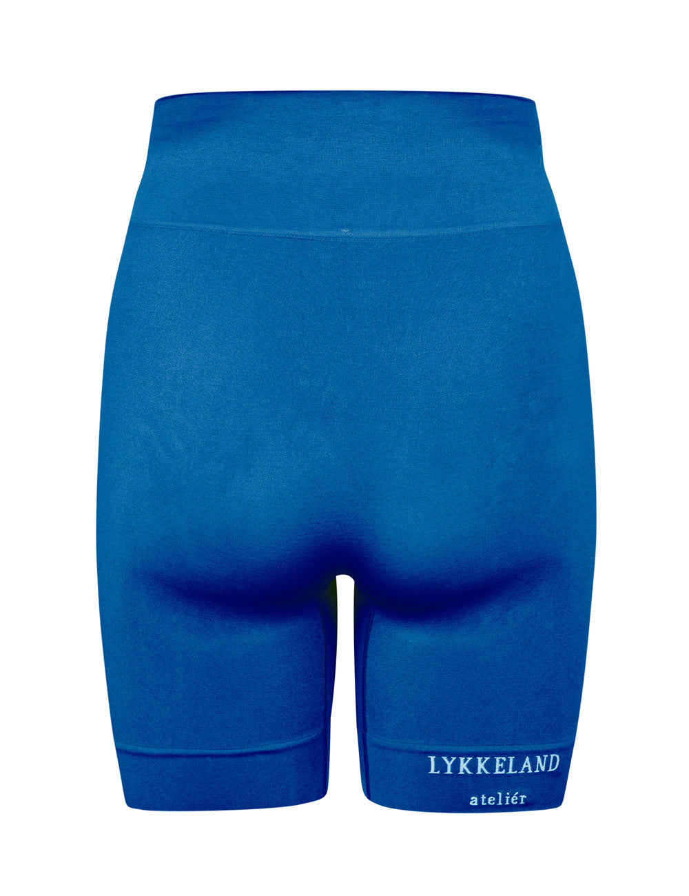 Honest Midwaist Shorts w/Logo Functional Comfort- Strong Blue