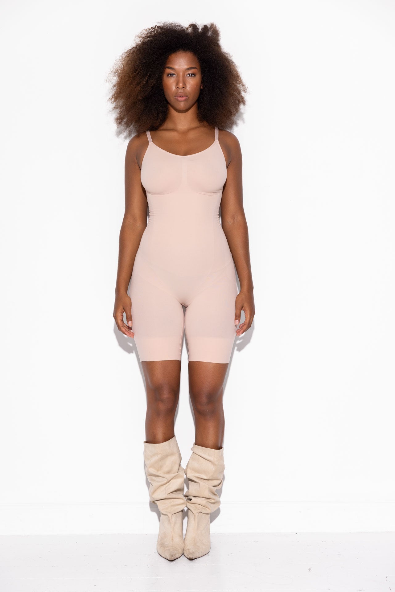 Honey Shaping Bodysuit - Dust Rose