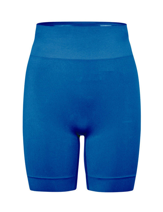 Honest Midwaist Shorts w/Logo Functional Comfort- Strong Blue