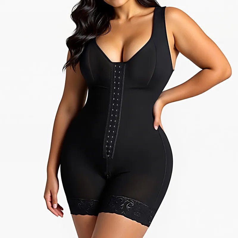FAJAS COLOMBIANAS SHAPEWEAR FÜR DAMEN BAUCHKONTROLLE NACH OPERATIONEN GANZKÖRPERFORMER PO-LIFTER MIT REISSVERSCHLUSS IM ZWISCHENSCHRITT