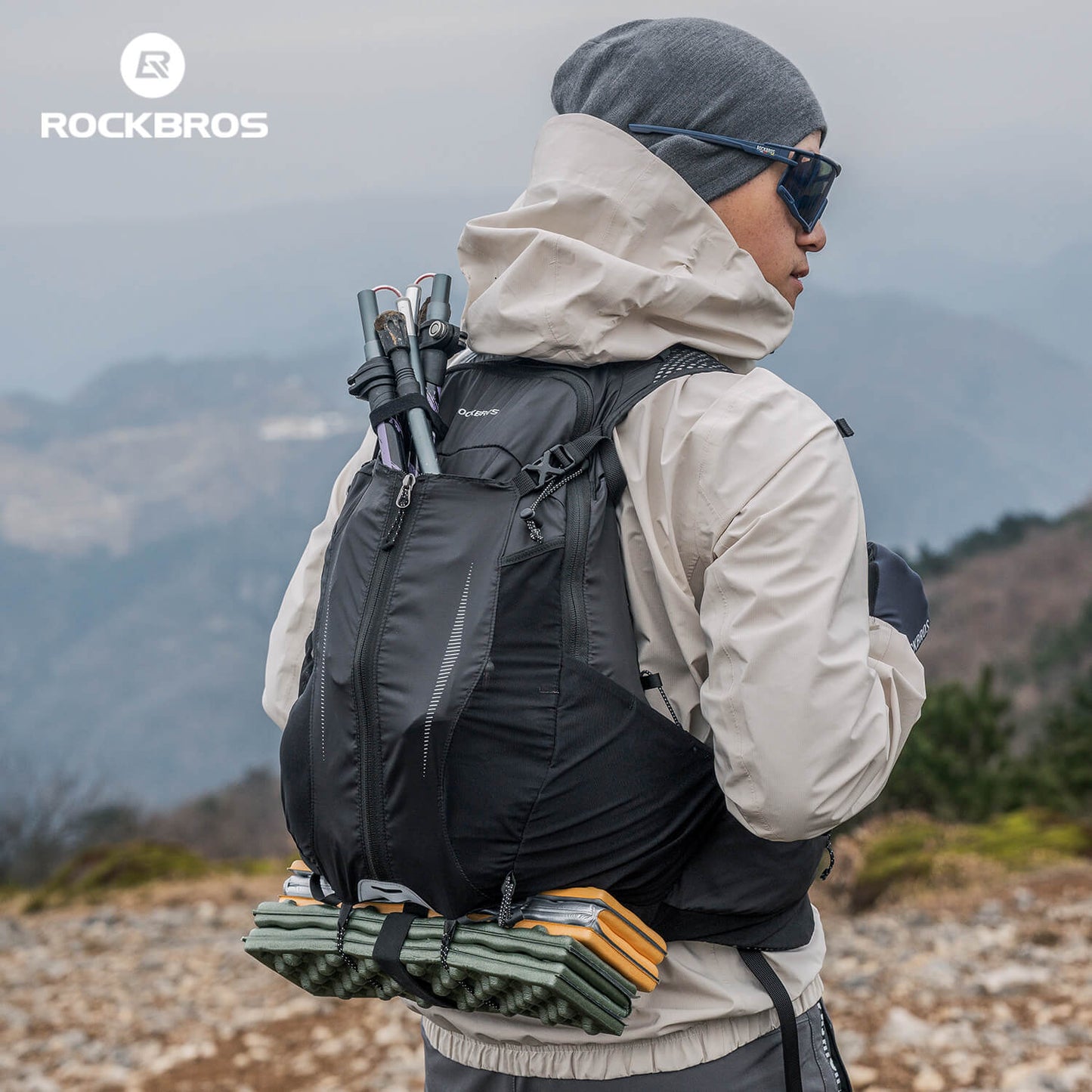 ROCKBROS Leichter Trinkrucksack für Outdoor-Sportarten